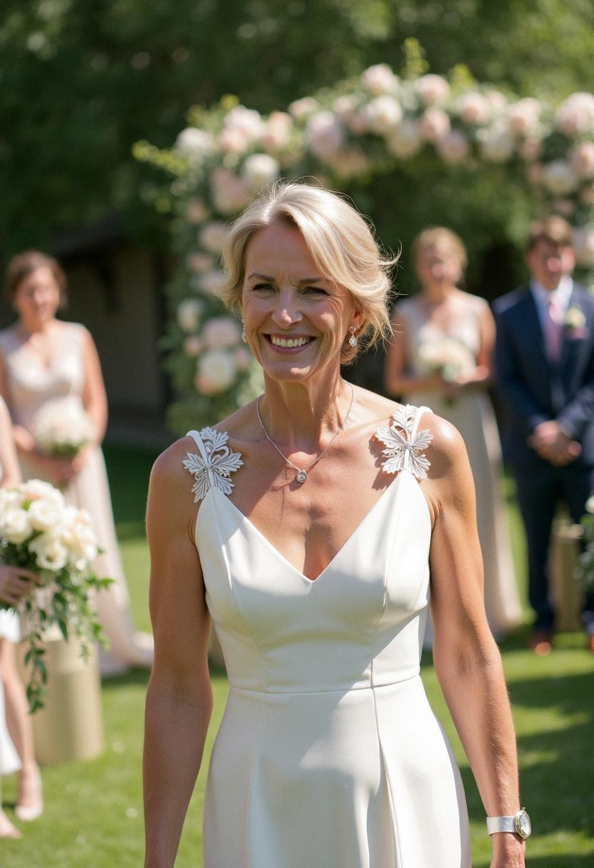 wedding dress for brides over 50