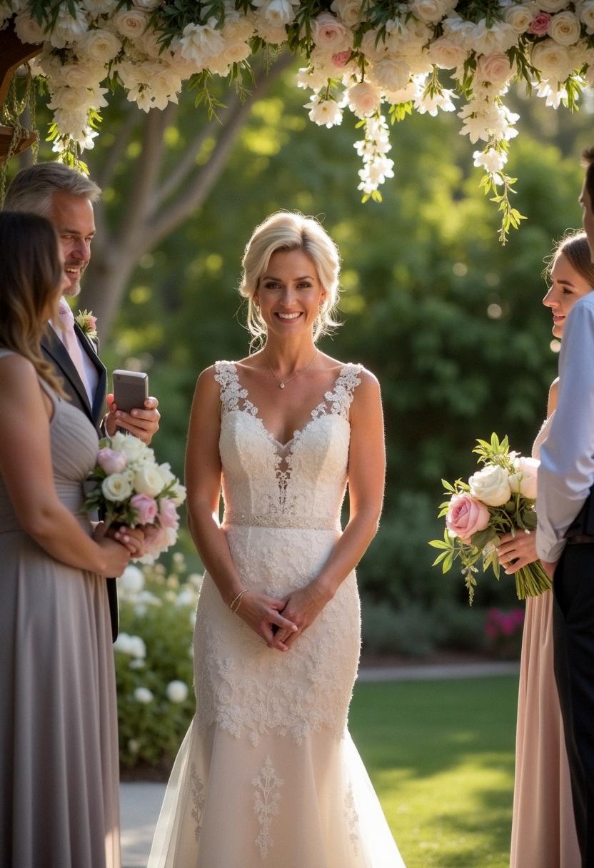 wedding dress for brides over 50